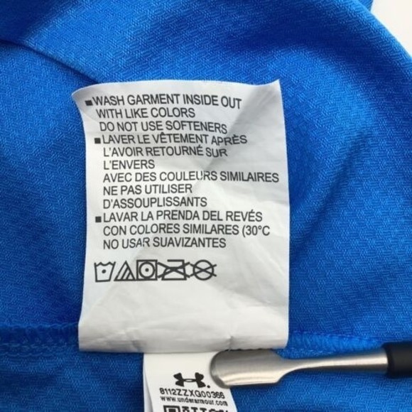 Under Armour Mens The Performance Polo Golf Polo Blue Size XL NWT - Picture 10 of 10